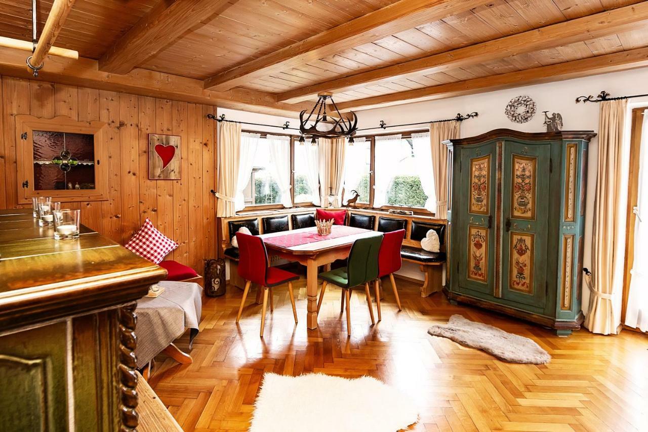 Ferienhaus Alpspitzecho Garmisch-Partenkirchen Dış mekan fotoğraf