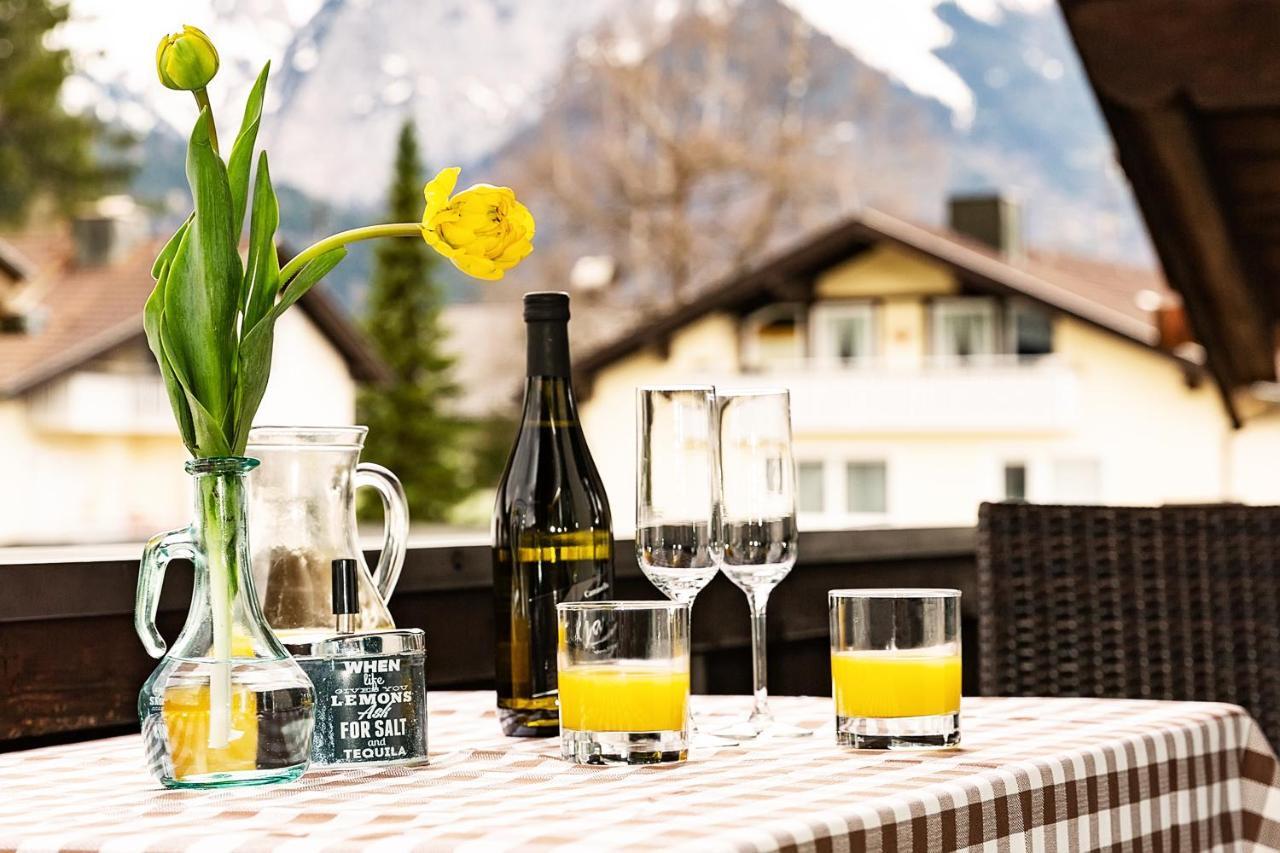 Ferienhaus Alpspitzecho Garmisch-Partenkirchen Dış mekan fotoğraf